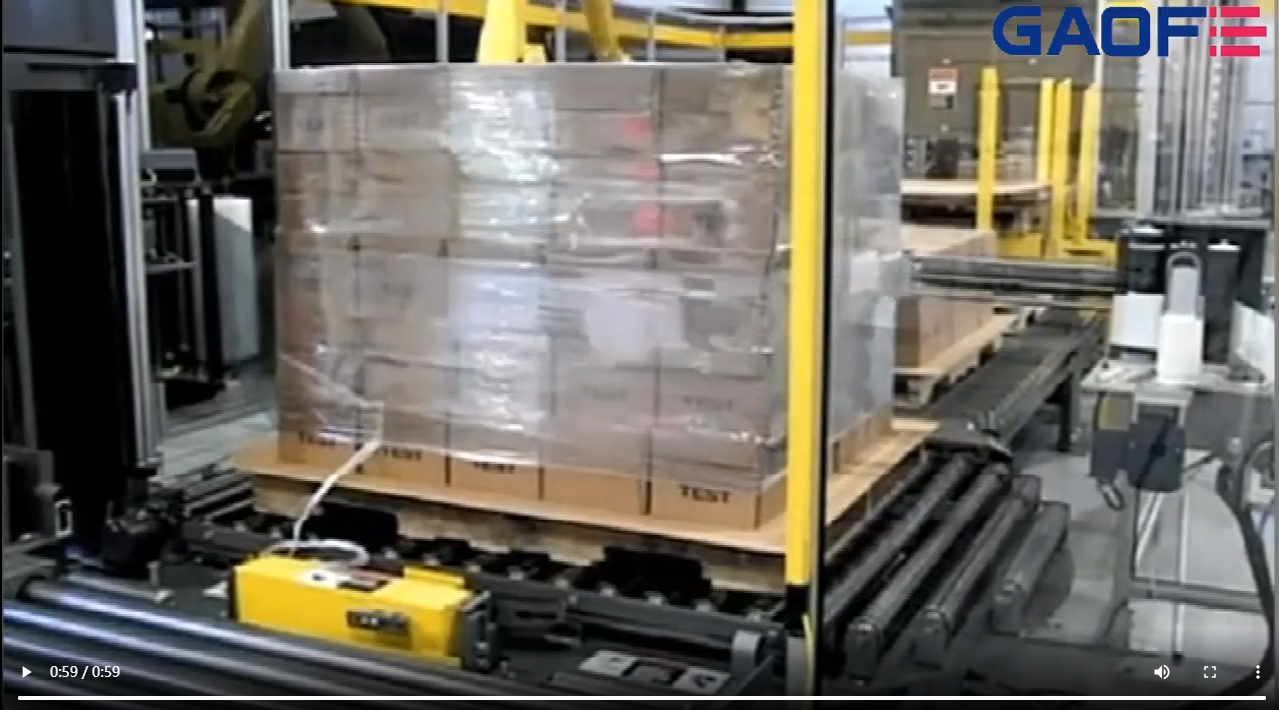 高賦碼 智能包裝 封箱 碼垛 自動貼標--汽車行業(yè)貼標方案